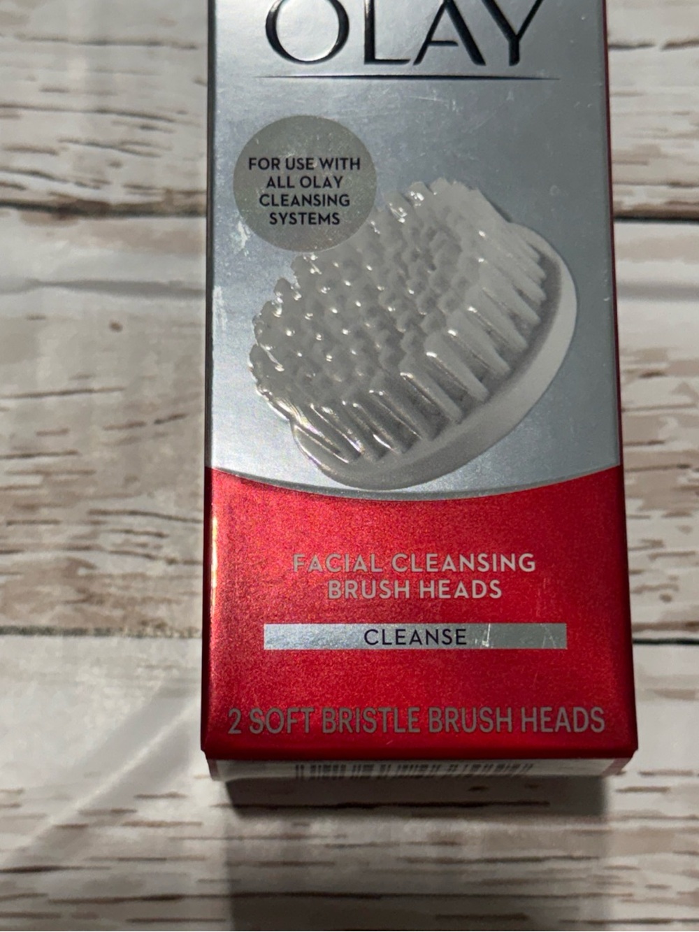 OLAY ProX Replacement Brush Heads 2 Count For Advanced Cleansing System Sealed - Picture 2 of 7